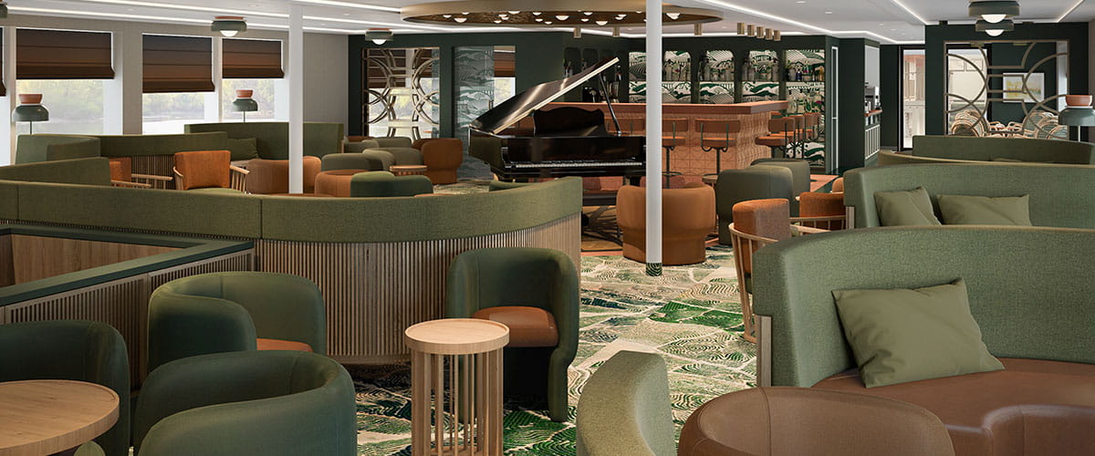 The Lorelei Lounge on Spirit of the Moselle